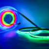 576 light 8MM/10MM board width 24V RGB COB led strip light self-adhesive for Ambient light strip