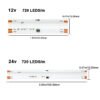 RGBIC Dreamcolor Flex COB Stripe tira de luces Adressable Programable 12 24 volt Digital RGB IC Led Strip Light for Wall Ceiling
