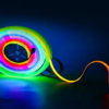 576 light 8MM/10MM board width 24V RGB COB led strip light self-adhesive for Ambient light strip